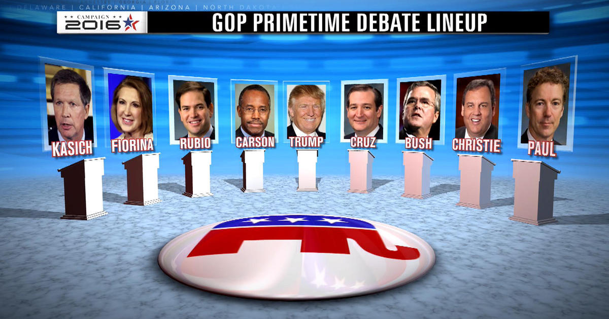 How to watch the Republican debate CBS News