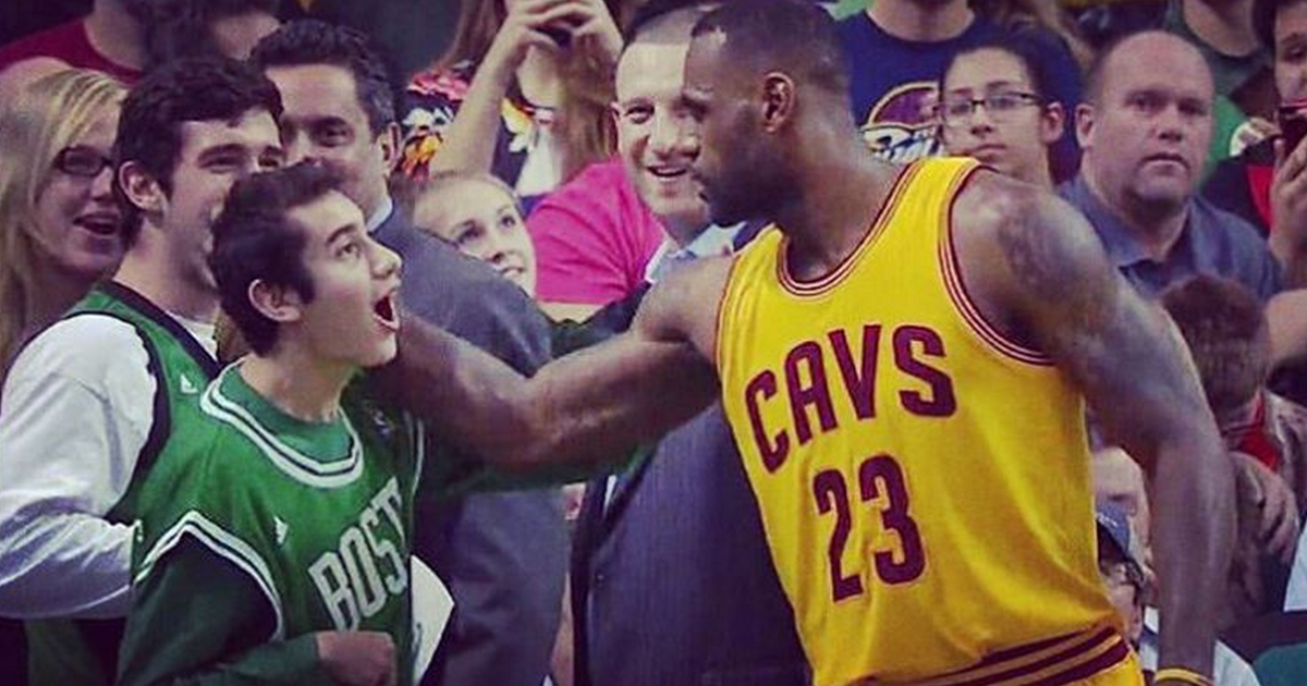 Lebron james 2025 with fans