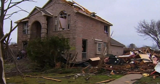 Texas tornado destroys homes and businesses, eight killed - CBS News
