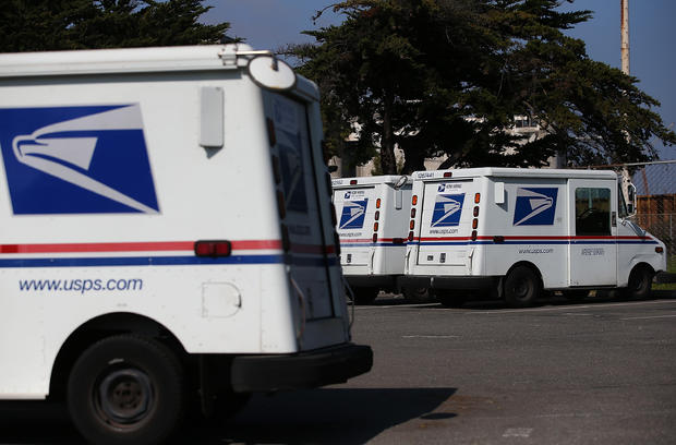 United States Postal Service Mail Truck 