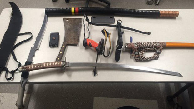 Gillette Stadium Weapons Arrest 