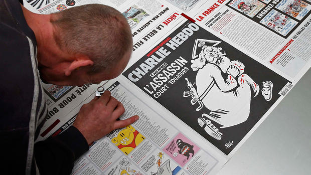 The work of Charlie Hebdo 