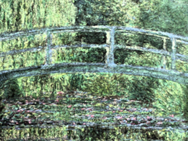 Monet\'s Bridge Over a Pond of Water Lilies (credit: Randy Yagi) 
