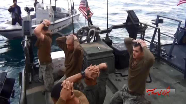 Iran frees U.S. sailors 
