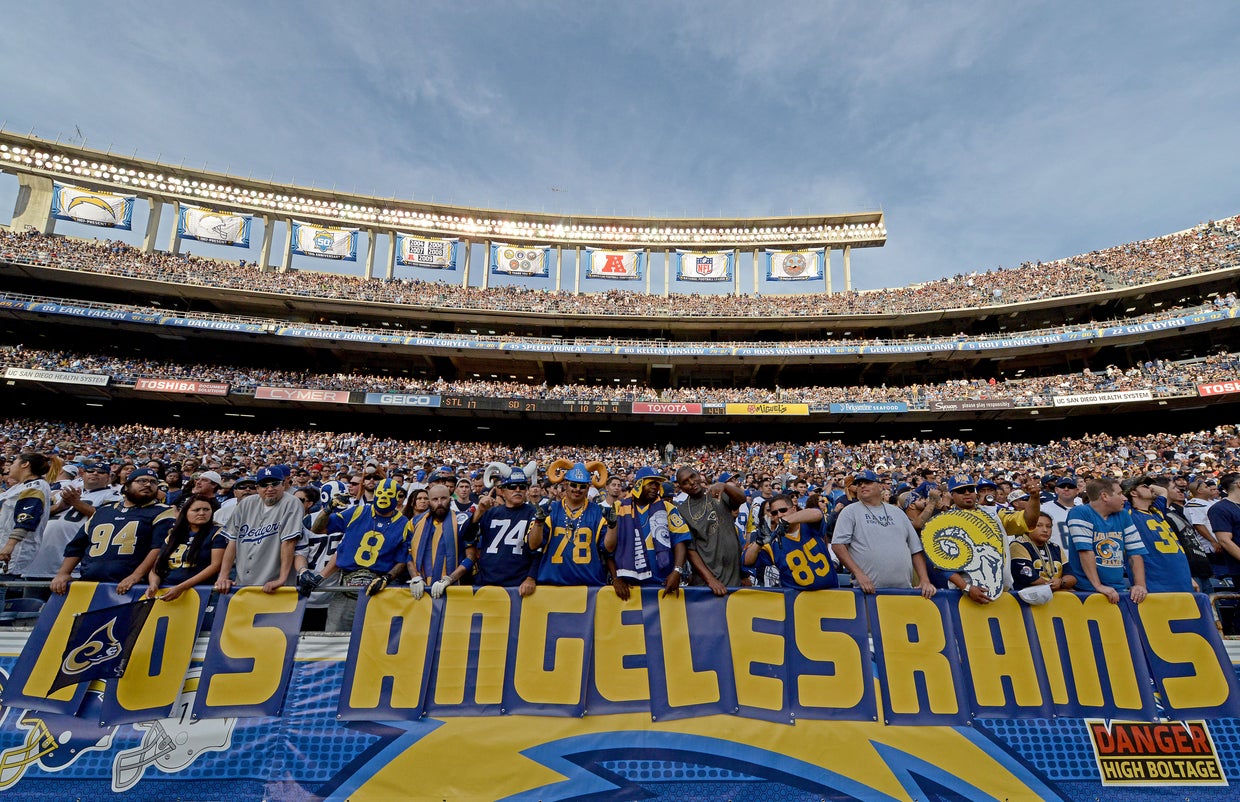 NFL team headed back to Los Angeles - CBS News