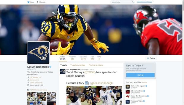 Rams NFL Twitter 