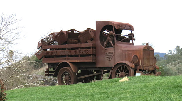 Calistoga Water Delivery Truck 