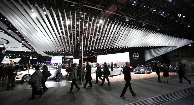 Car Makers Reveal New Models At N. American International Auto Show In Detroit 