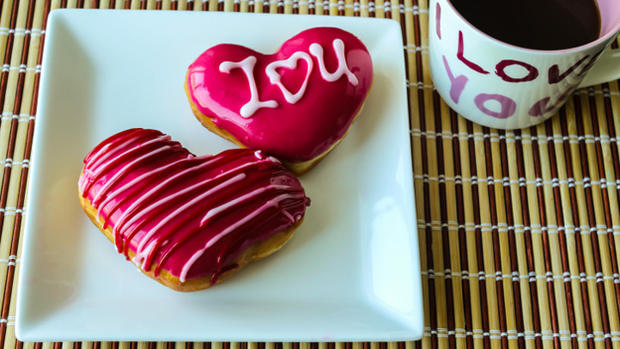 Heart Shaped Cookies Valentine\'s Day 