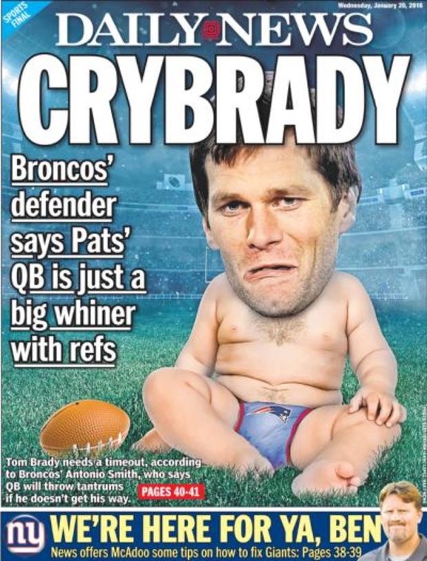New York Daily News Back Page 