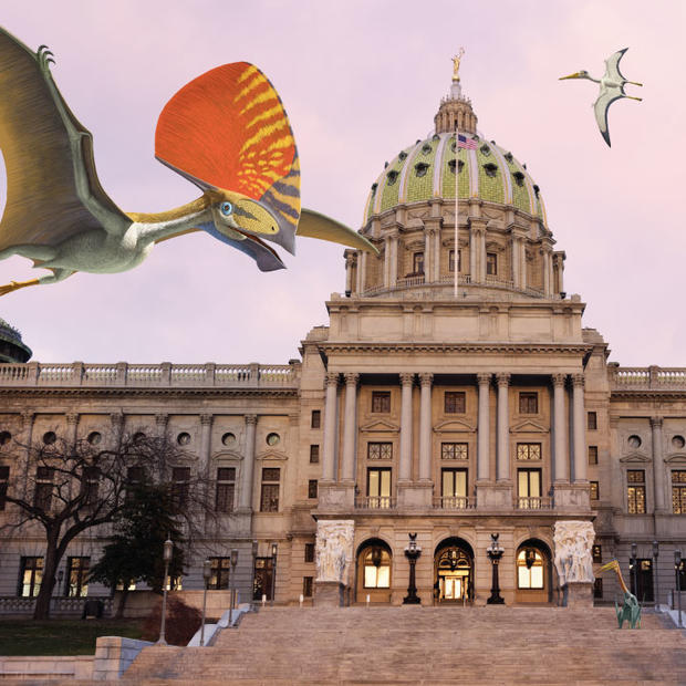 Pterosaurs stop in Harrisburg 
