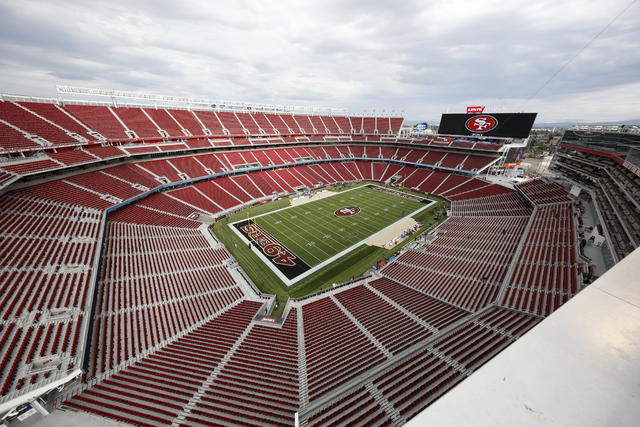 Techiest Super Bowl ever: Silicon Valley's stadium girds for the big game -  CBS News