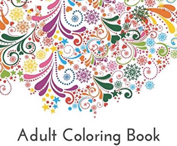 adult coloring book 