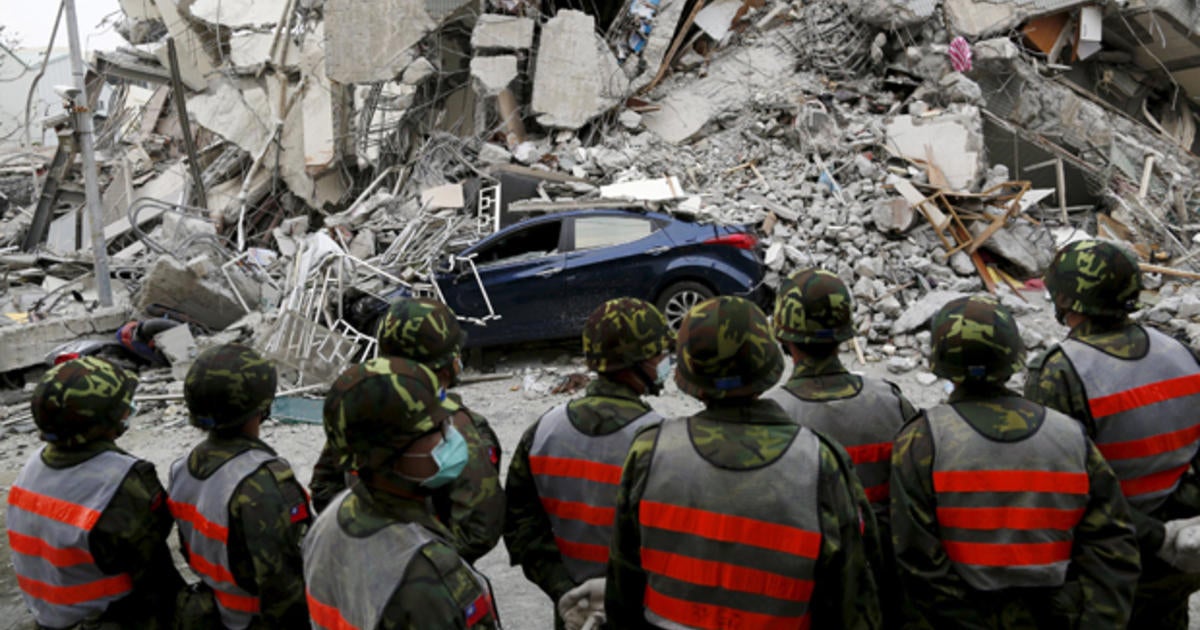 Taiwan Earthquake Death Toll Rises As Rescuers Race To Find Survivors ...