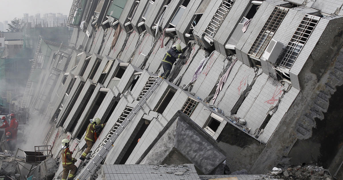 Deadly quake strikes Taiwan