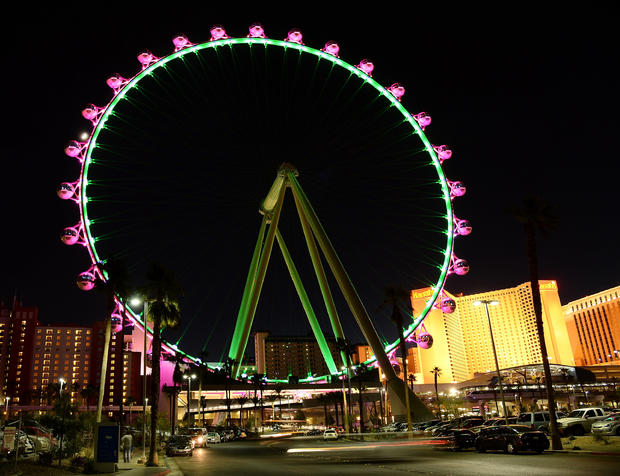 The Las Vegas High Roller Observation Wheel At The LINQ 