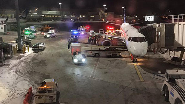 JetBlue plane hit by van at Logan 