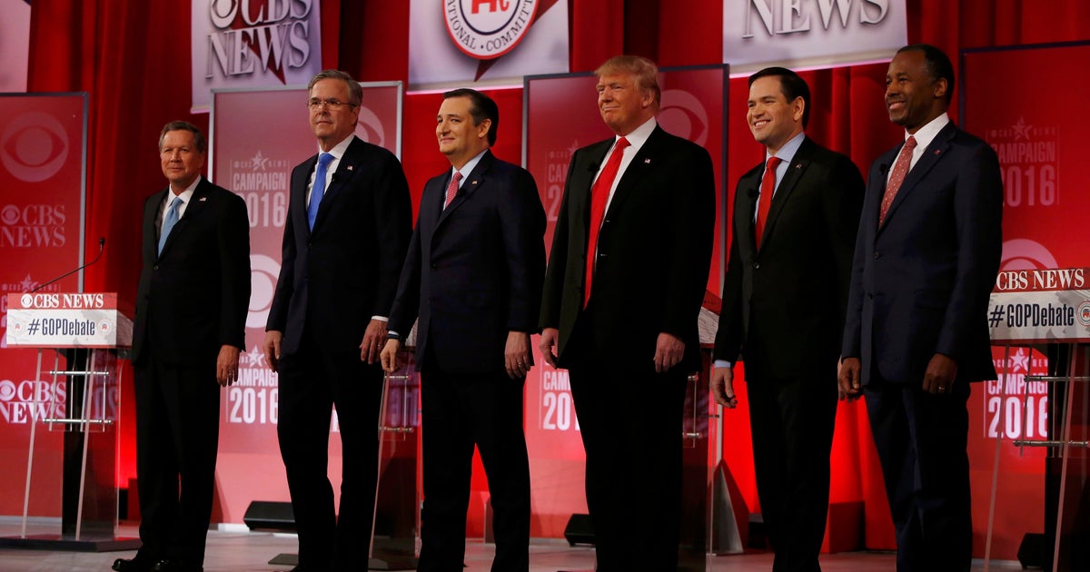 CBS News' GOP debate is most watched debate of 2016 - CBS News