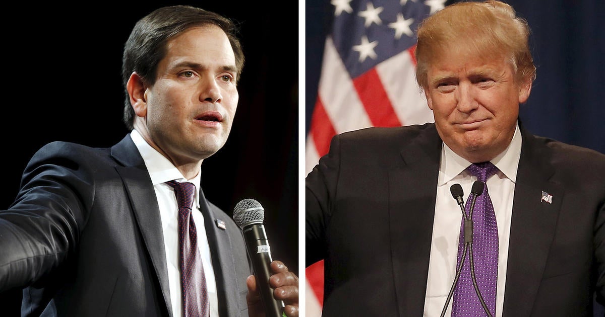 Marco Rubio On His "worrisome" Endorsement Of Donald Trump - CBS News