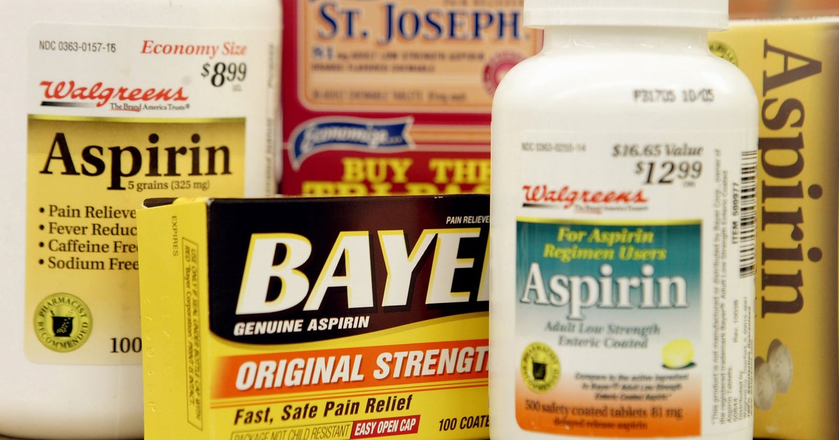 New study raises questions about daily aspirin therapy for healthy