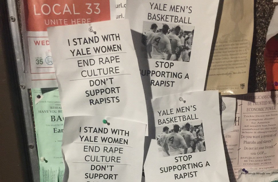 Sexual assault rumors overshadow Yale basketball team CBS News