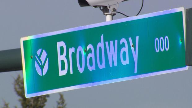 Broadway Street Sign 
