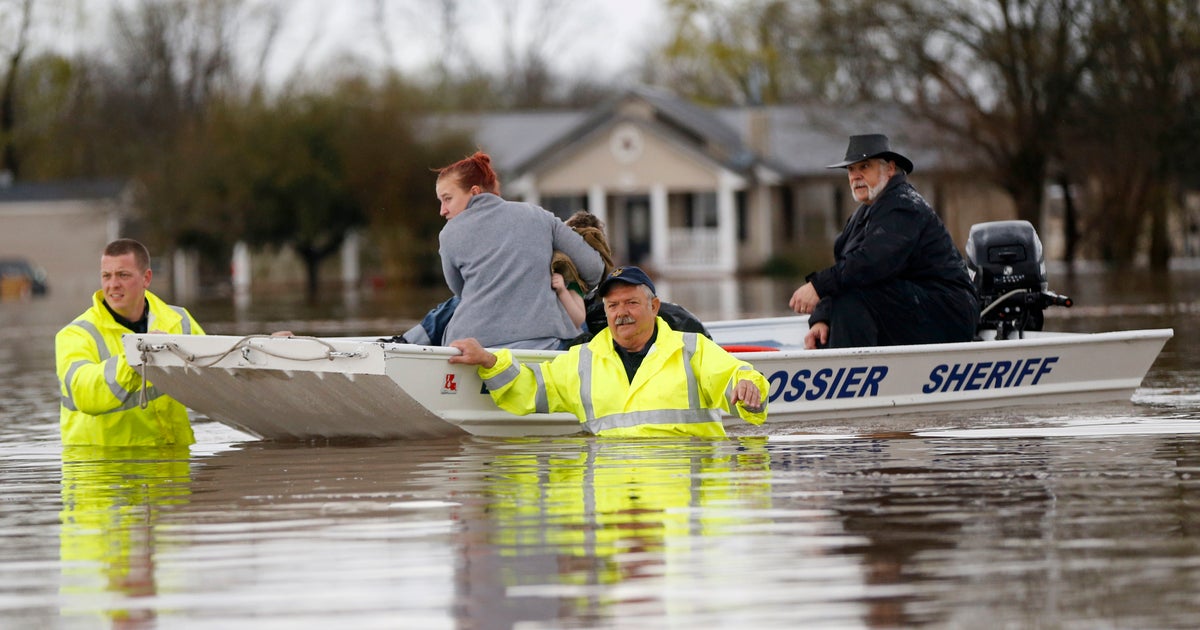 Historic flooding leaves parts of Louisiana under water - CBS News