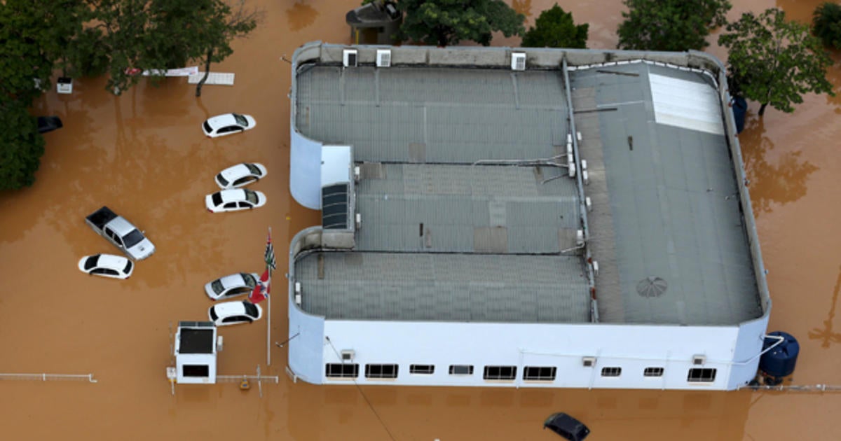 Brazil Mudslides Flooding Kill At Least 16 Around Sao Paulo Cbs News