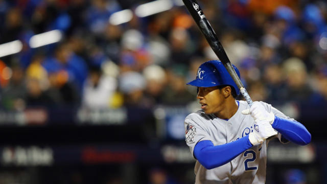 Raul Mondesi, a 20-year-old infielder, joins Royals World Series