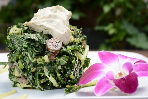 118 Degrees - Marinated Kale Salad 