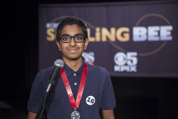 16 - Rohan Gupta, Thomas S Hart Middle School - 2016 CBS Bay Area Spelling Bee 