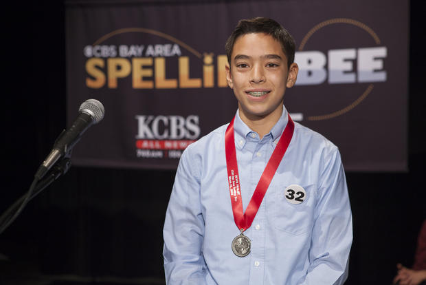 32 - Blake Williams, Bayside S.T.E.M. Academy - 2016 CBS Bay Area Spelling Bee 