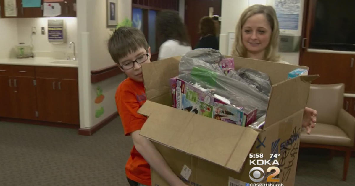12-year-old girl collects art supplies for UPMC Mercy Burn Center