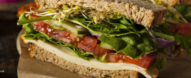 veggie sandwich 610 