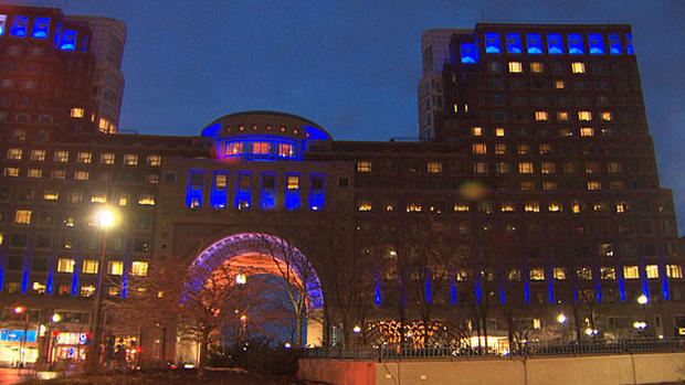 Rowes Wharf In Boston 