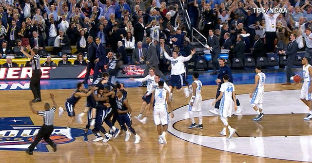 Villanova beats UNC in dramatic fashion CBS News