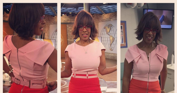 Gayle King posts her version of "the dress" dilemma - CBS News