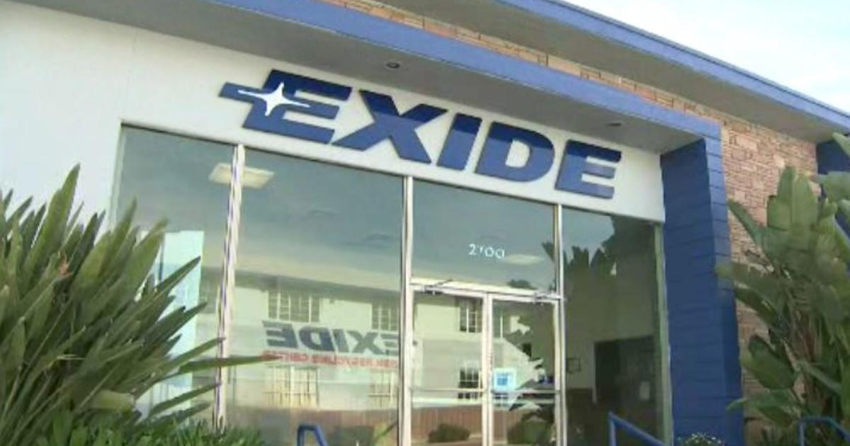 $176.6M Approved For Testing, Cleanup Around Former Exide Plant In Vernon -  CBS Los Angeles
