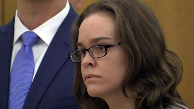 ​Lacey Spears awaiting her sentence from the judge 