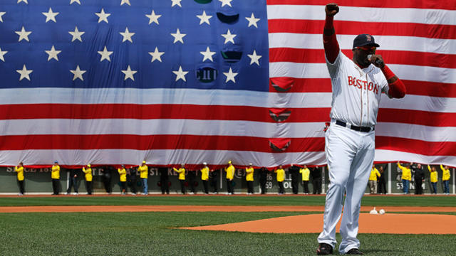 David Ortiz & Bobby Orr Boston Red Sox & Boston Bruins