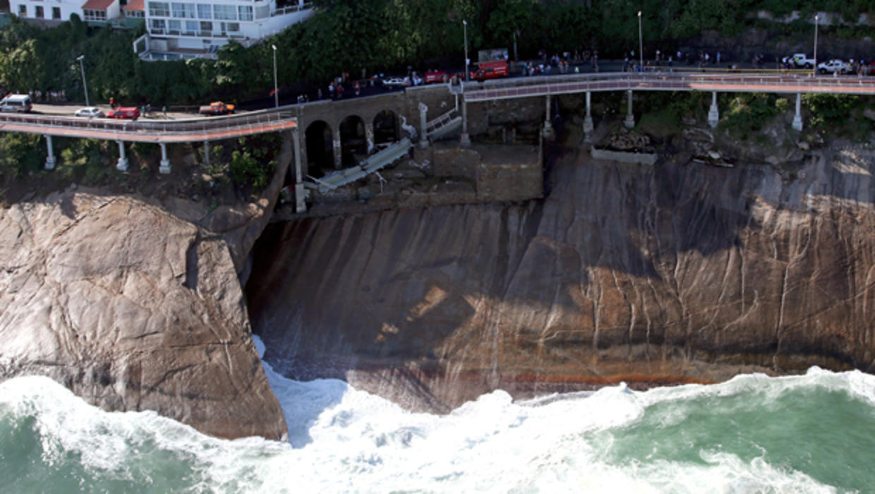 Deadly Brazil bicycle lane collapse in Olympics host city Rio de ...