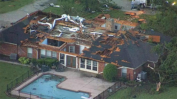 texas tornado damage 