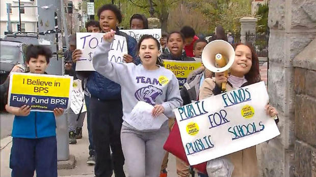 Boston Schools Protest 