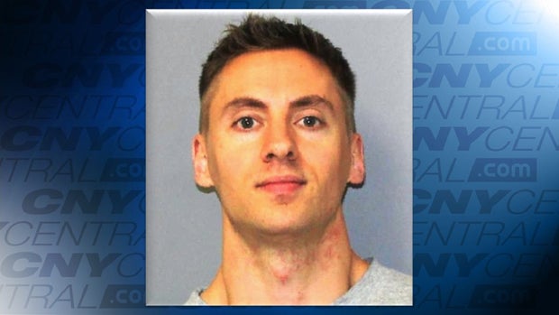 Sean ​Fitzgerald, of Baldwinsville, New York, is seen in this booking photo obtained by CBS Syracuse affiliate WTVH. 