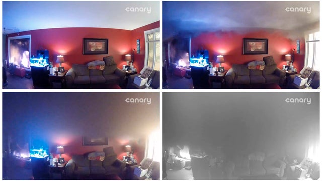 Massive Canadian wildfire 