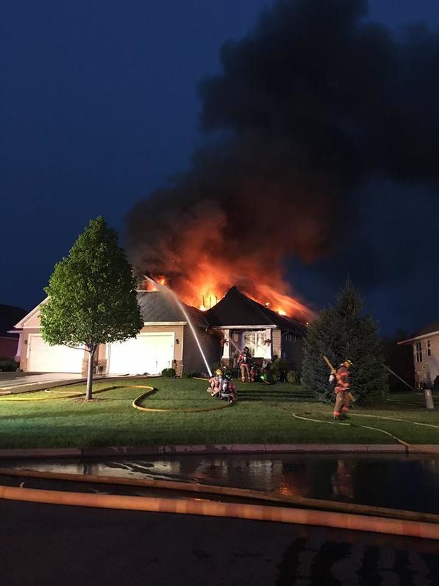 Cottage Grove House Fire 