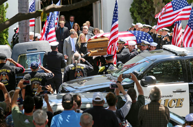 Funeral Held For Navy SEAL Charles Keating IV Killed In Iraq 