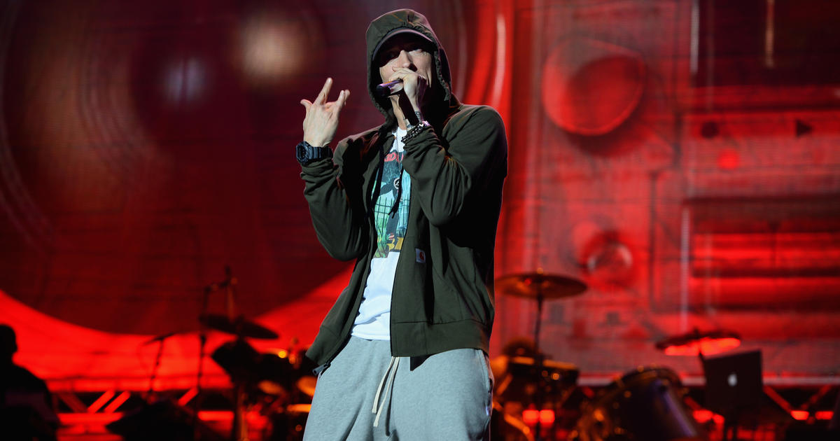 Goofy Video Shows Unguarded Eminem Confused About Selfie Vs Video - CBS ...