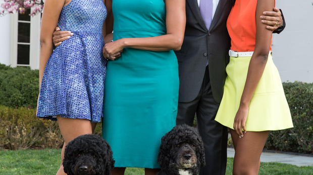Obama family portrait 
