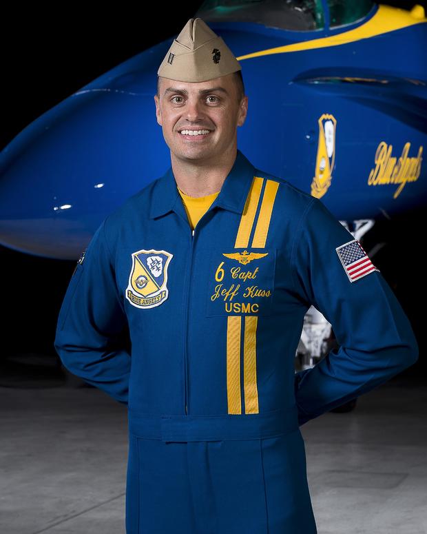 Capt. Jeff Kuss Blue Angels pilot 